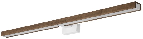 Aplică LED pentru oglindă Brilagi WOODY MIRROR LED/15W/230V IP44 stejar/alb