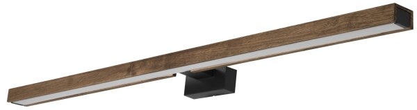 Aplică LED pentru oglindă Brilagi WOODY MIRROR LED/15W/230V IP44 stejar/negru