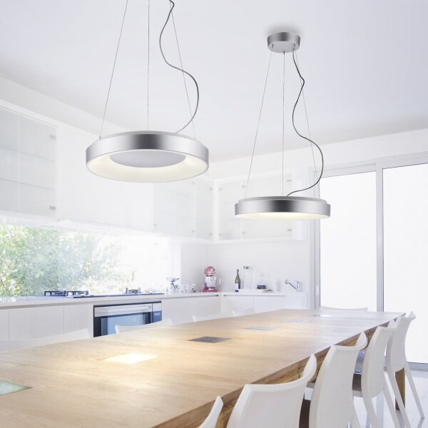 Lustră LED dimabilă pe cablu JUST LIGHT. 17075-21 KETO ANIKA LED/26,5W/230V + telecomandă