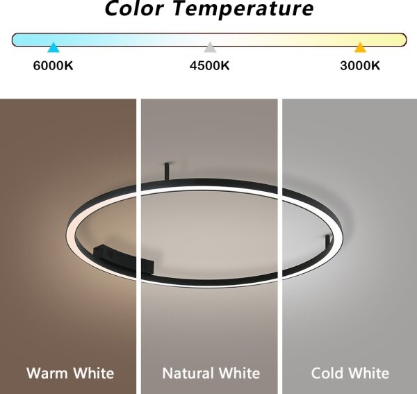 Plafonieră LED dimabilă Immax NEO 07246-80 FINO LED/55W/230V 80cm Tuya + telecomandă