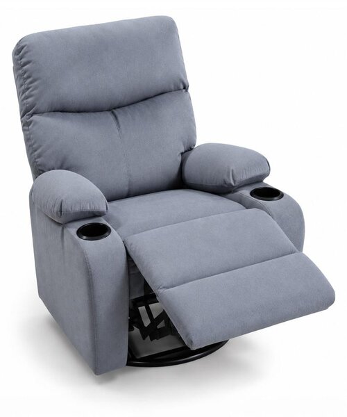 Fotoliu relaxant reglabil AVENBERG EMINENCE, gri