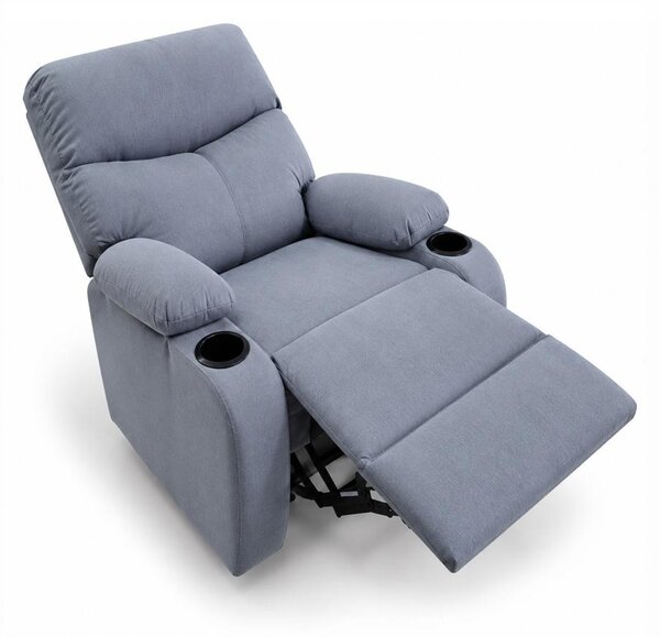 Fotoliu relaxant reglabil AVENBERG EMINENCE, gri