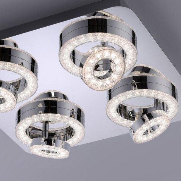 Spot LED RGBW dimabil JUST LIGHT. 14662-17 TIM 4xLED/5,9/230V + telecomandă