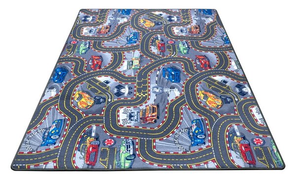 Covor pentru copii Hanse Home Play Race Track, 160x240 cm