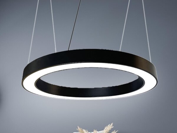 Lustră LED pe cablu LED/50W/230V 4000K d. 100 cm negru