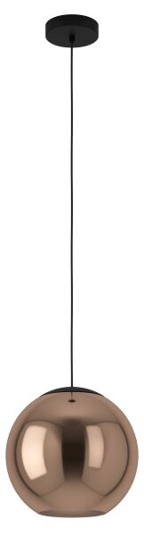 Abajur de rezervă din sticlă pentru lustră pe cablu Eglo CORDOBA d. 30 cm cupru