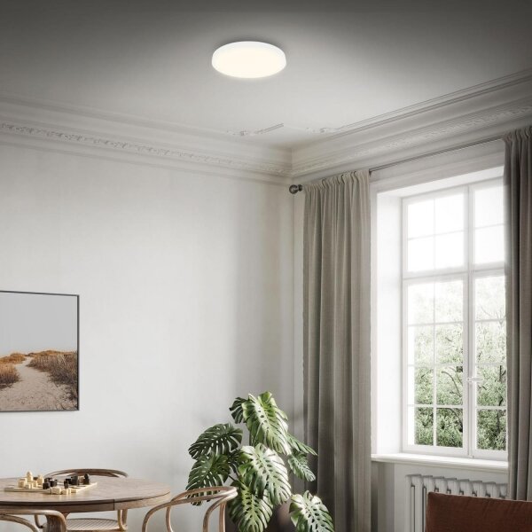 Plafonieră LED Briloner 3700-016 RUNA LED/16W/230V 3000K d. 28 cm alb