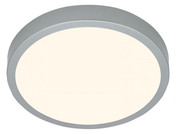 Plafonieră LED Briloner 3703-014 RUNA LED/24W/230V 3000K d. 38 cm argintiu