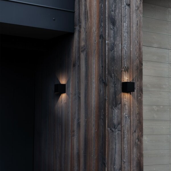 Aplică LED de exterior Ideal Lux ATOM LED/12W/230V IP54 negru