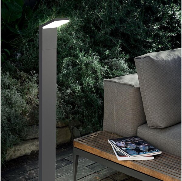 Lampă LED de exterior Ideal Lux STYLE LED/8,5W/230V 4000K 100 cm CRI 90 IP54 antracit