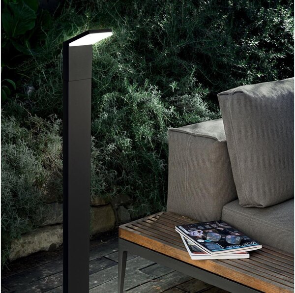 Lampă LED de exterior Ideal Lux STYLE LED/8,5W/230V 4000K 100 cm CRI 90 IP54 negru