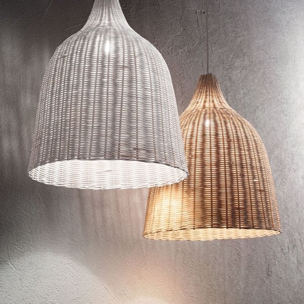 Lustră pe cablu Ideal Lux HAUNT 1xE27/60W/230V d. 35 cm bej
