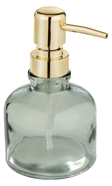 Dozator de săpun lichid verde mentă din sticlă 200 ml Atessa – Wenko