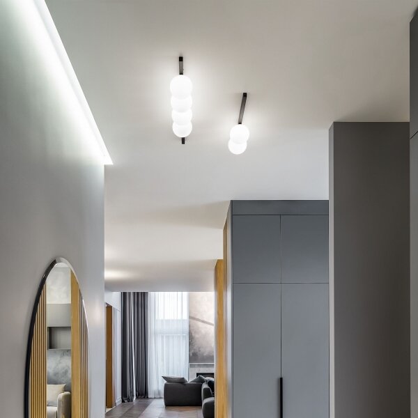 Plafonieră LED Ideal Lux BINOMIO 4xG9/3W/230V negru