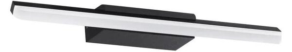 Aplică LED pentru oglindă de baie Ideal Lux RIFLESSO LED/10W/230V 42 cm CRI 90 IP54 negru