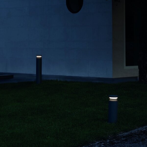 Lampă LED de exterior Ideal Lux BOEING LED/14W/230V d. 70 cm IP65 antracit