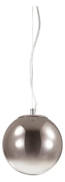 Lustră pe cablu Ideal Lux MAPA 1xE27/42W/230V d. 20 cm gri/fumuriu