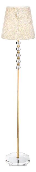 Lampadar de cristal Ideal Lux QUEEN 1xE27/60W/230V auriu