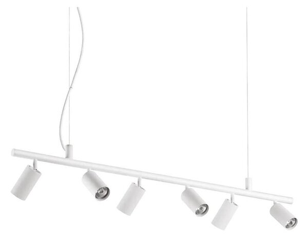 Lustră LED pe cablu Ideal Lux DYNAMITE 6xGU10/7W/230V CRI 90 alb
