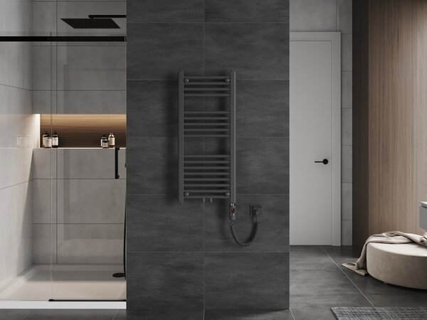 Mexen Mars, element electric de încălzire 900 x 400 mm, 300 W, antracit, W110-0900-400-2300-66