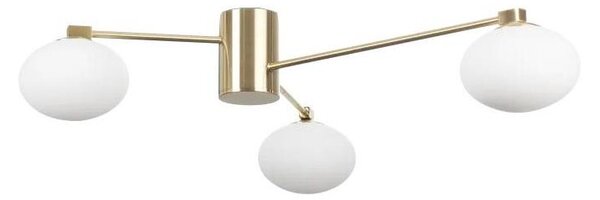 Lustră LED aplicată Ideal Lux HERMES 3xG9/3W/230V d. 90 cm auriu