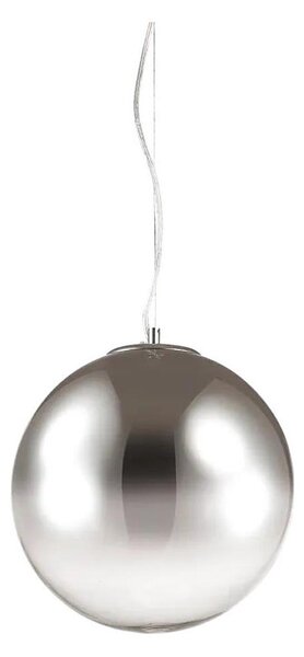 Lustră pe cablu Ideal Lux MAPA 1xE27/42W/230V d. 40 cm gri/fumuriu