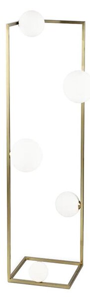 Lampadar LED Ideal Lux ANGOLO 5xG9/3W/230V alamă