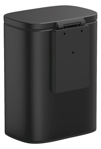 Coș de gunoi din inox Wenko Sare, negru
