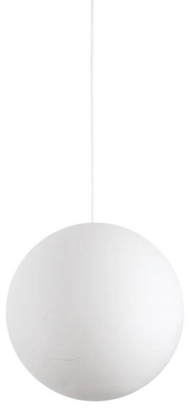 Lustră pe cablu Ideal Lux CARTA 1xE27/25W/230V d. 40 cm alb