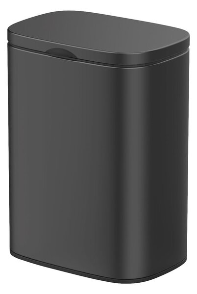 Coș de gunoi din inox Wenko Sare, negru