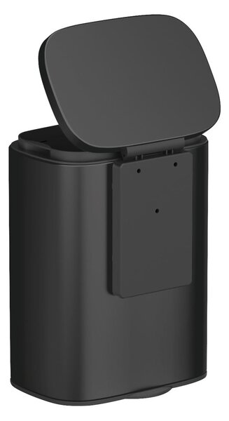 Coș de gunoi din inox Wenko Sare, negru