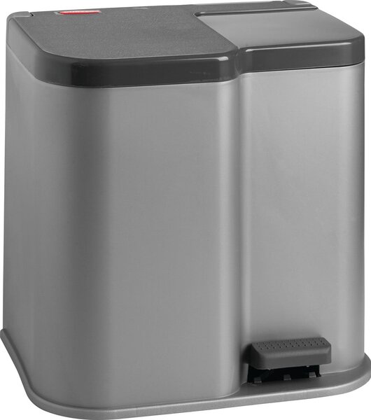 Coș de gunoi cu pedală Curver Duo gri, 21 l