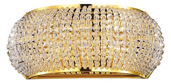 Aplică LED de cristal Ideal Lux PASHA 3xG9/3W/230V auriu