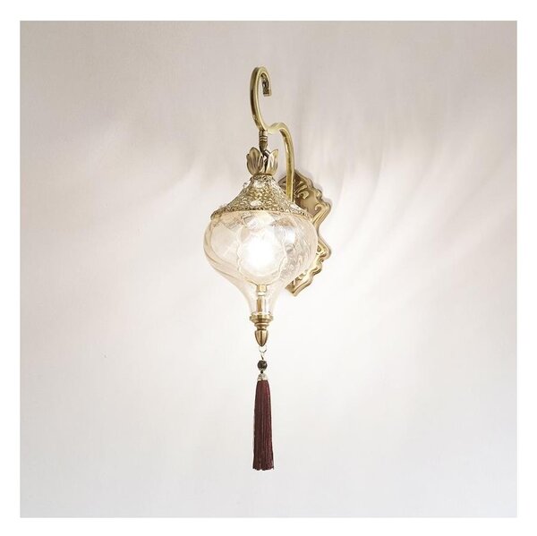 Lampă de perete Ideal Lux HAREM 1xE27/42W/230V alamă