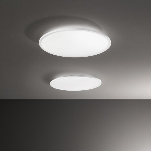 Plafonieră LED Ideal Lux FLY LED/18W/230V 2700K d. 35cm CRI90 IP40 alb