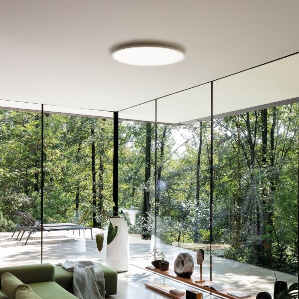 Plafonieră LED Ideal Lux FLY LED/18W/230V 2700K d. 35cm CRI90 IP40 alb