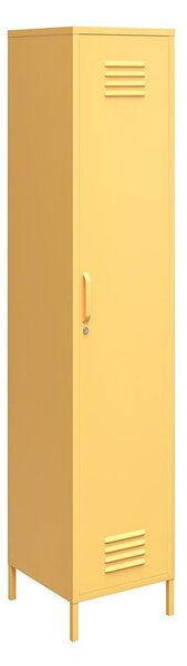 Dulap metalic galben Novogratz Cache, 38 x 185 cm