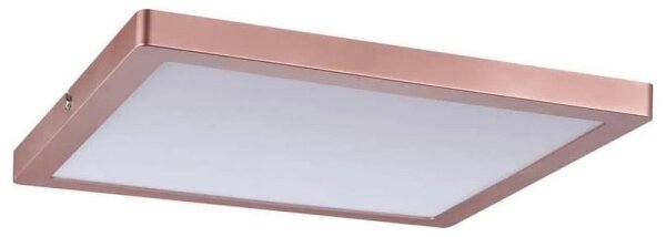 Panou aplicat LED/20W Paulmann 70941 ATRIA 230V 4000K 30x30 cm roz-auriu