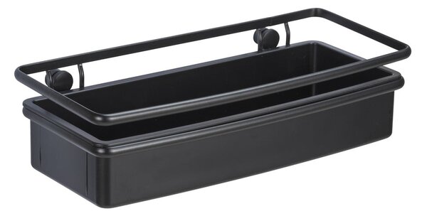 Raft de duș Wenko Molinella, 30 x 9 cm, negru