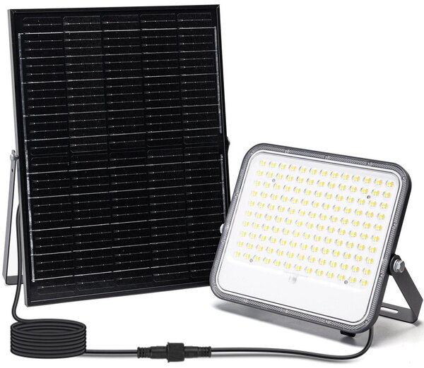 Aigostar - Proiector solar LED reglabil 200W/3,4V IP66 + telecomandă