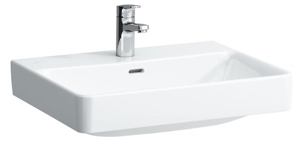 Laufen Pro S lavoar 60x46.5 cm dreptunghiular clasică alb luciu H8109630001041