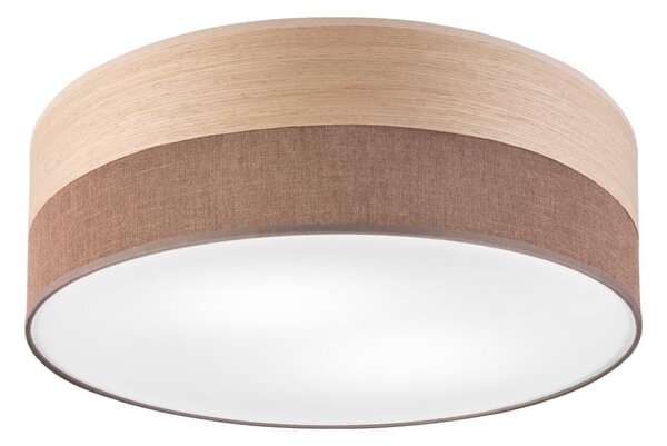 Plafonieră SIRJA WOOD 2xE27/15W/230V d. 45 cm maro/stejar