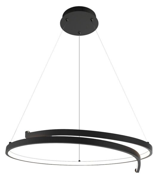 Lustră LED pe cablu LORENZO LED/35W/230V negru