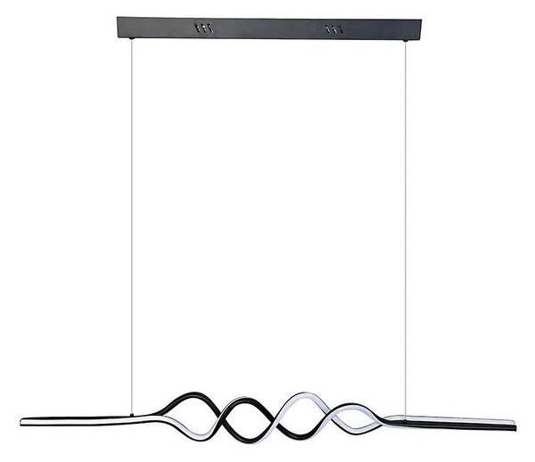 Lustră LED pe cablu ANCONA LED/36W/230V auriu