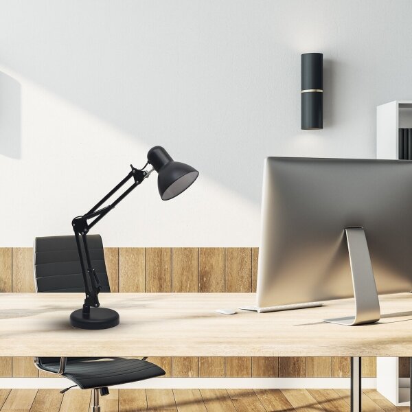 Lampă de masă NEXA 1xE27/60W/230V negru