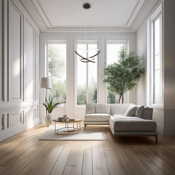 Lustră LED pe cablu EMPOLI LED/55W/230V negru