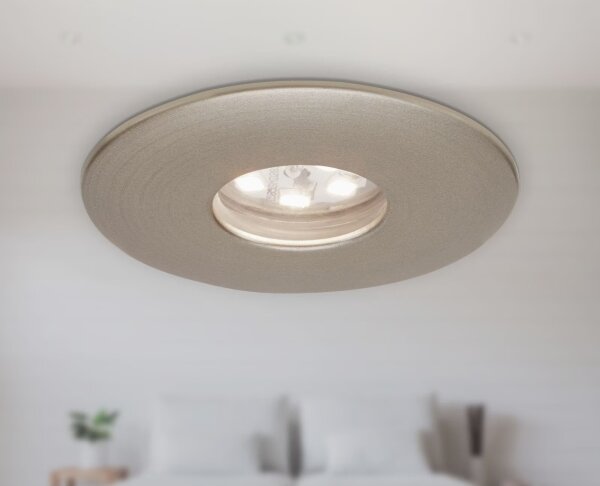 SET 3x corp de iluminat LED încastrat pentru baie Briloner 7240-032 ATTACH LED/1,8W/230V IP44 crom mat