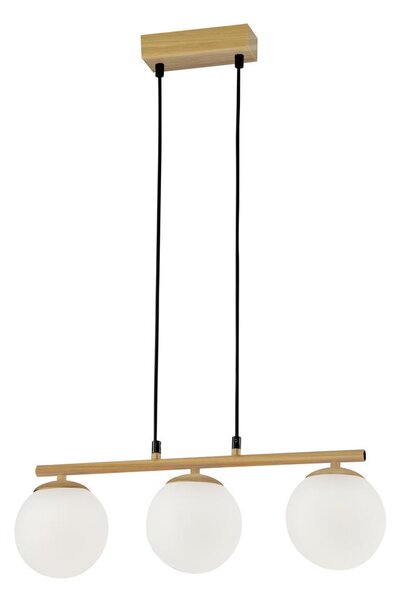 Lustră pe cablu CARRINE 3xE14/40W/230V maro