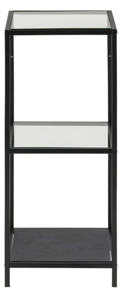 Etajeră Actona Seaford, 35 x 82,5 cm, negru