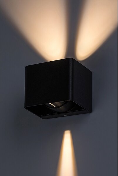 Aplică LED de exterior Rabalux 77168 HALLSTATT LED/10W/230V IP54 negru